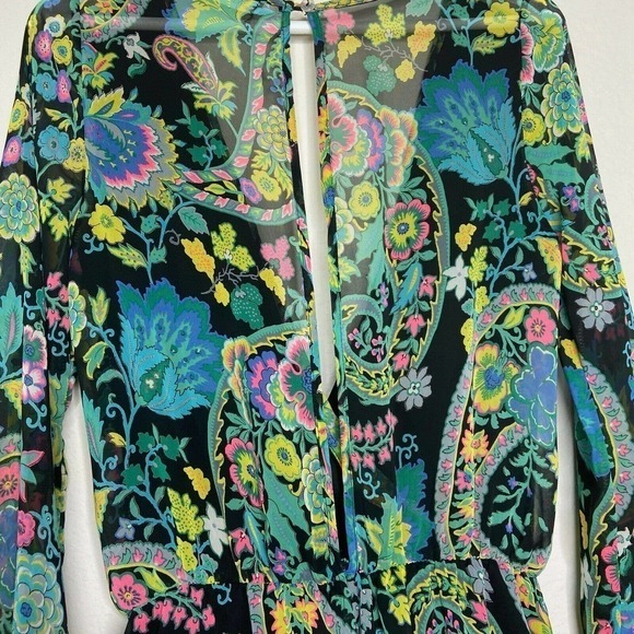 Steezyer Floral Lined Long Sleeve Romper - Picture 8 of 10
